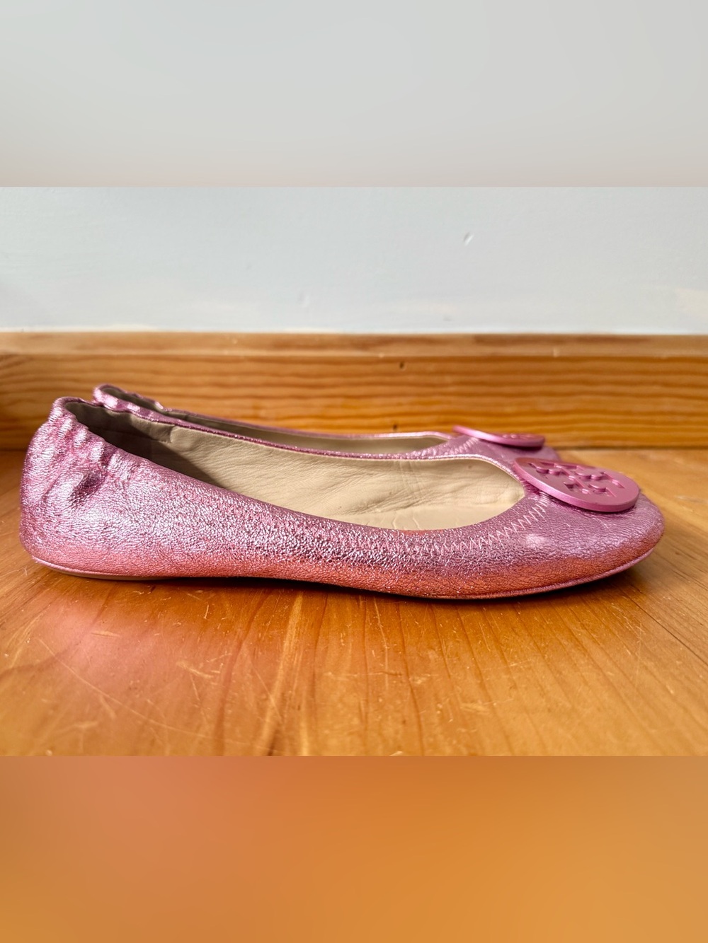 Tory Burch Minnie Travel Ballet Flat | Size 9 - Picture 2 of 10